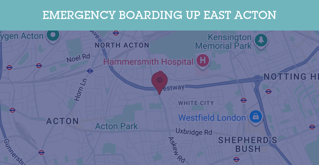 Emergency Boarding Up Services in East Acton - W3