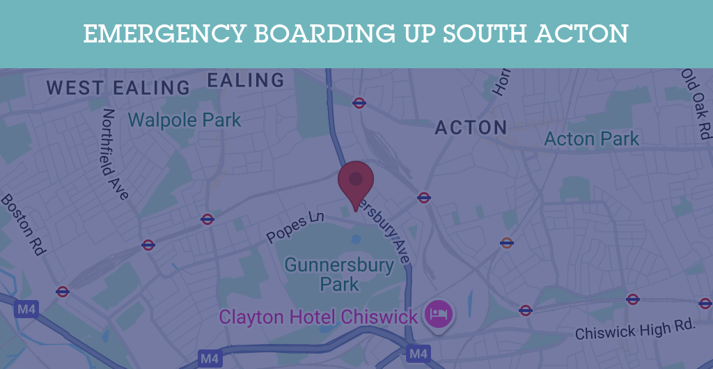 Emergency Boarding Up Services in South Acton - W3